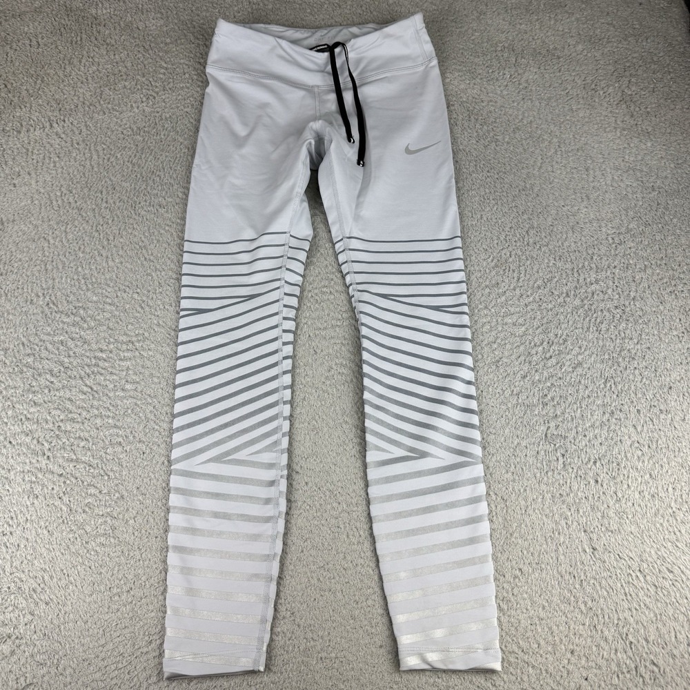 Nike Power Flash‎ Epic Lux Reflective Running Tights Womens Small